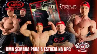Uma semana da estreia na NPC  do Atleta NPR Emerson / Treino e Poses
