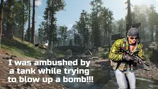 I got hunted by a tank in Cold War!