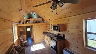 ONLY $85K ?!? THE BELLA PARK MODEL RV, 2 BED 1 BATH, AMISH BUILT MODULAR CABIN AND PREFAB TINY HOME 