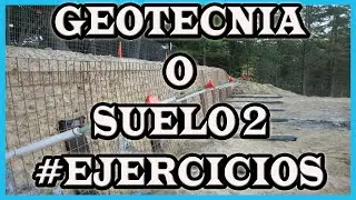 gamma y nivel freático ejercicios de GEOTECNIA O SUELO 2