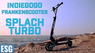 Splach Turbo Review. The Indiegogo electric scooter that launched the brand