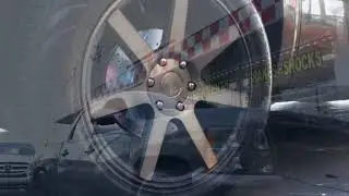 CUSTOM CHEVY IN FOR SOME CHANGES! NEW RIMS AND TIRES! NEW CUSTOM BRAKES! WHEEL DEALS!