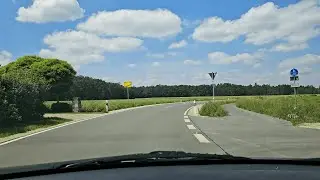 Rural Germany Dashcam 1h