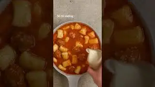 Zapečeni njoki s ćuftama i mozzarellom 