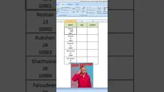 Excel tricks to convert single cell to different column #shorts