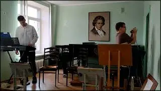 ГУО "Слонимская ДШИ" Родительское собрание-концерт 2023 Ю.Жиро "Под небом Парижа"
