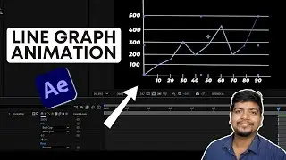 How to Create Line Graph Animation in After Effects Full Tutorial in Hindi for Beginner