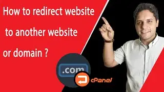 How to redirect website to another website or domain ? 
