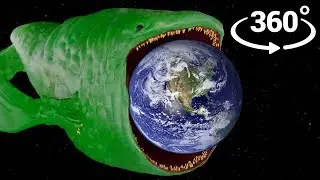 Giant Bloop SWALLOWS the Earth - 360º/VR (The Bloop)