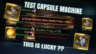 CAPSULE TOY MACHINE TEST SPENDING!! LEGACY OF DISCORD