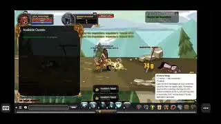 AQW - Chaos Militia Rep rank 10 fast farm (boost+eq)