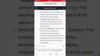 ChatGPT analyses the code it wrote…