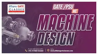 Machine design L2 | GATE/PSU Mechanical Engineering Online Lectures | GATE Live Interactive Classes