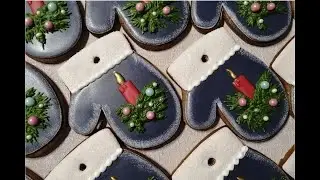 ОБЪЁМНЫЙ РИСУНОК НА ПРЯНИКЕ