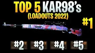 * BROKEN * KAR98k LOADOUTS in 2022 WARZONE 😱 Quickscope & Long Range