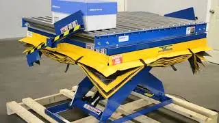 Verti-Lift SL36-20-4848-CON Hydraulic Scissor Lift with Conveyor