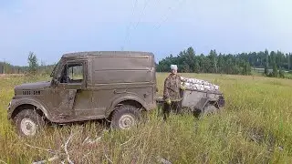 Сын за рулем газ-69!