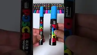 Drawing, But The Blue Marker is HUGE! Very Satisfying! (