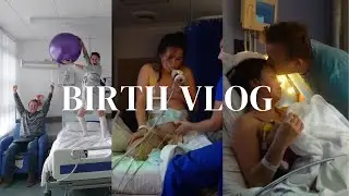 BIRTH VLOG UK | RAW & REAL INDUCTION, LABOUR & DELIVERY OF OUR SECOND BABY