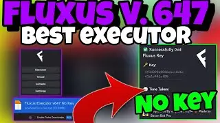 [NEW] Fluxus Executor V.647 (Latest Updated Version) Roblox for Mobile, Android, Pc and IOS