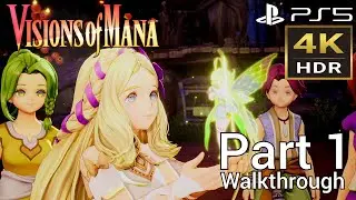[Walkthrough Part 1] Visions of Mana (Japanese Voice) PS5 4K HDR