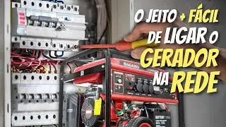 Como ligar o GERADOR na rede elétrica da CASA com duas fases e neutro 110/220V