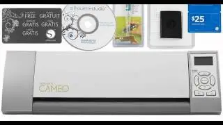 Silhouette Cameo Digital Craft Cutter with Janome Artistic Pack
