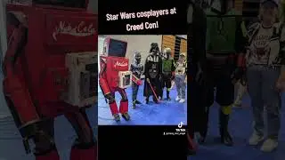 Star Wars at Creed Con, 18/08/24! #starwars #starwarscosplay #fallout #falloutcosplay #creedcon