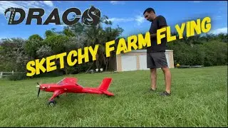 DRACO | Slow Ultra Stick | Ultimate STOL ops flying on the farm!