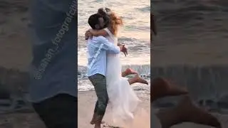 Sahil de Çekim Kimler İstiyor😍  Yaratıcı Düğün Pozları - Düğün Fotoğrafçısı 