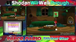 Paper Mario: Sticker Star - [W3-2 & W3-3 - The Bafflewood & Wiggler's Tree House]