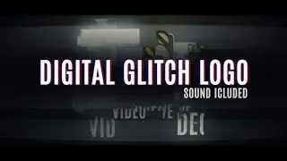 Glitch Logo Template |BY DESIGN