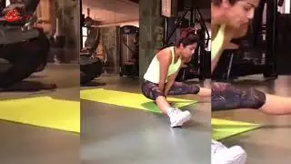 Shilipa shetty excerise in yoga form check it out