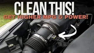Car Servicing How To Clean Mass Air Flow Sensor MAF Sensor P2282