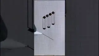 КАК РИСОВАТЬ В 3D | УРОК РИСОВАНИЯ | How To Draw 3d drawing easy