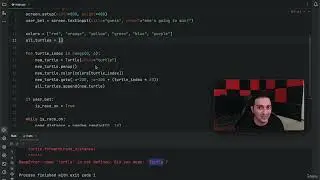 5. Turtle Game Part 2  || 19. Intermediate Event Listening || Python Course
