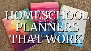 HOMESCHOOL PLANNERS WE LOVE | Planners for the Family | Happy Planner, School Nest, & MORE