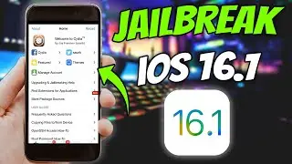How to Jailbreak iOS 16.1 - iOS 16.1 Jailbrak (NO COMPUTER)