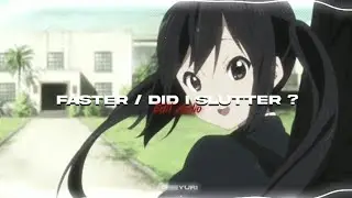 faster / did i stutter?' [edit audio] | A. Oonthebeat, Jupiter, Onichan Bruno
