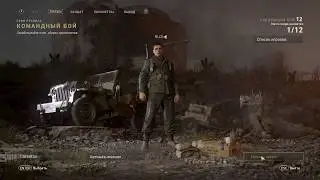 Call of Duty  WW II мультиплеер на пиратке с ботами!!