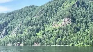 Енисей в Дивногорске Красноярского края