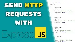 Send HTTP Requests with Express.js