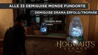 Hogwarts Legacy - alle 33 Demiguise Monde Fundorte - Alohomora - Demiguide Drama Erfolg/Trophäe