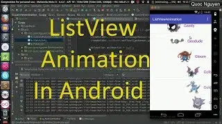 ListView Animation In Android