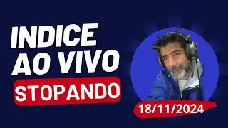 Stop ao vivo no Mini índice hoje 18 de Novembro - Dólar na Prática