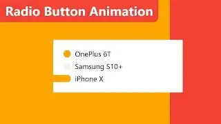Radio Button Interaction Animation - 1