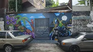 🇧🇷Sao Paulo, Brazil | Batman Alley | Mercado Municipal De Sao Paulo #travel #popular #subscribe #fun