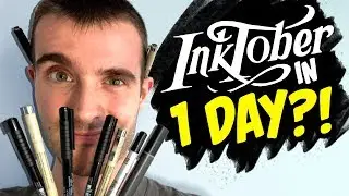 Attempting Every INKTOBER 2019 Prompt in 1 DAY