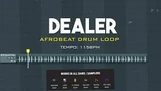 FREE DOWNLOAD Afrobeat Drum Loop 100% Royalty Free | Afrobeat Drum Sample | 