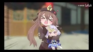 Hutao love qiqi genshin impact